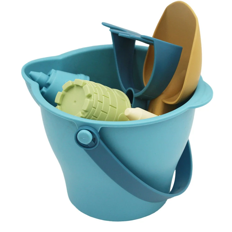 Beach Bucket Set™ – Juego sensorial de verano – Cubo de playa con accesorios