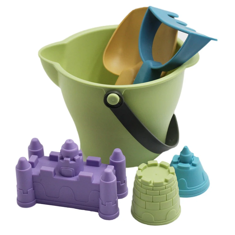 Beach Bucket Set™ – Juego sensorial de verano – Cubo de playa con accesorios