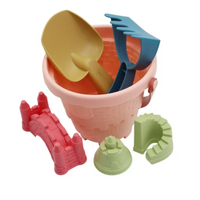 Thumbnail for Beach Bucket Set™ – Juego sensorial de verano – Cubo de playa con accesorios
