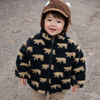 Thumbnail for Mini Fashion™  – Extra suave y cálido: chaleco polar con ositos