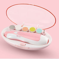 Thumbnail for SafeCare – Silencioso y seguro: set eléctrico para limar las uñas del bebé