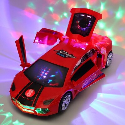 Supercar Toy™ - Coche de juguete en movimiento e intermitente - Súper coche