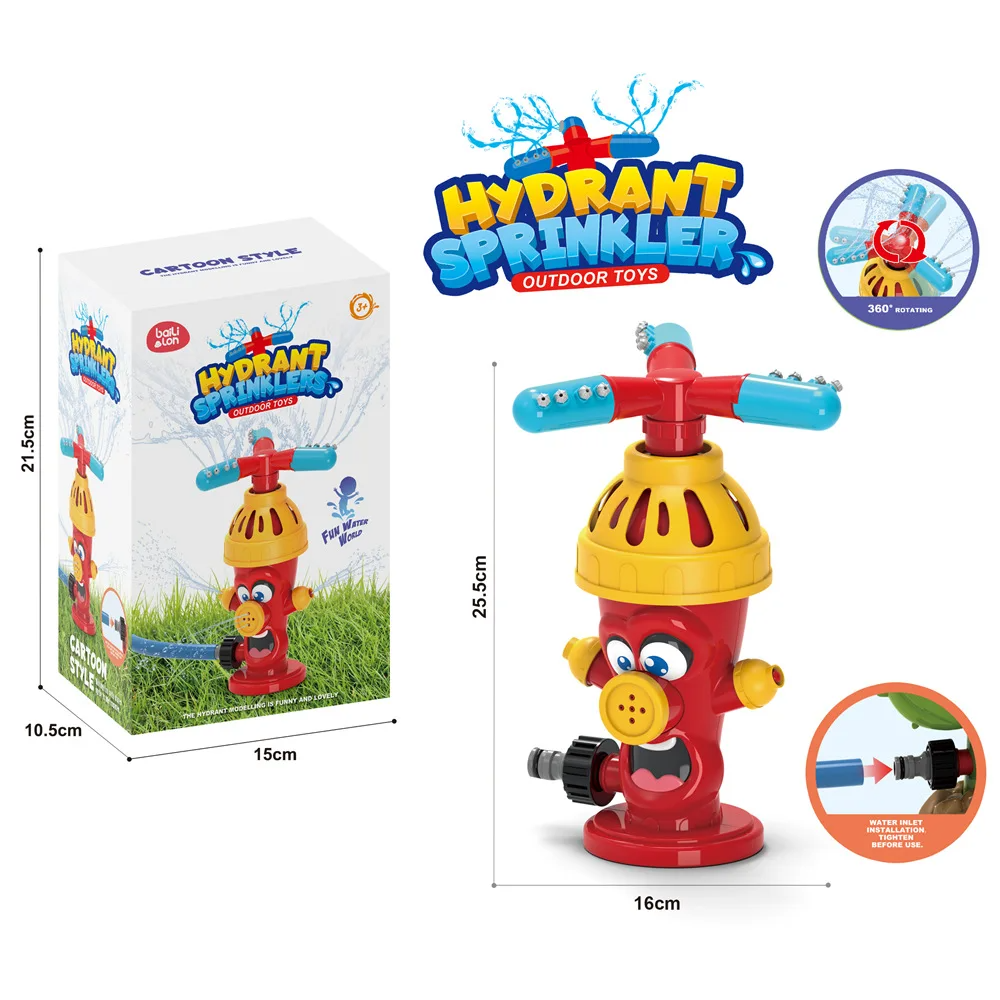 Cartoon Hydrant™ - Fiesta del agua en el jardín - Fuente lúdica