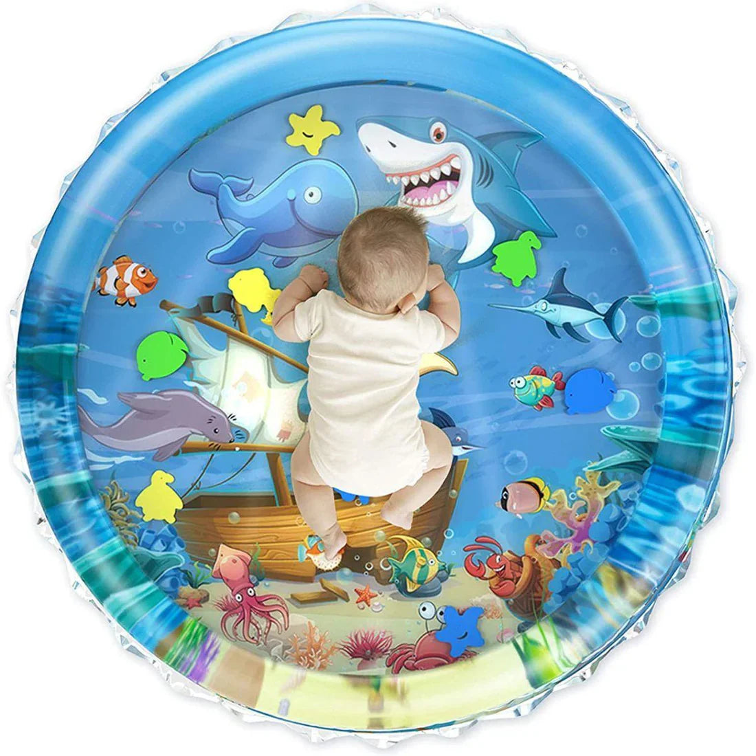 TinyWave – Alegre y estimulante: alfombra sensorial acuática para bebés