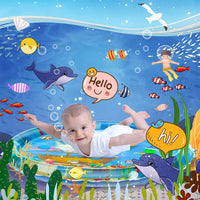 Thumbnail for TinyWave – Alegre y estimulante: alfombra sensorial acuática para bebés