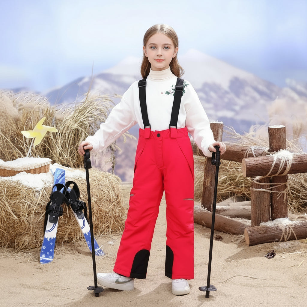 MountainFit – Flexibles y cálidos: pantalones de esquí para niños