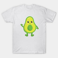 Thumbnail for Mini Fashion™ - En familia - Camiseta aguacate blanca