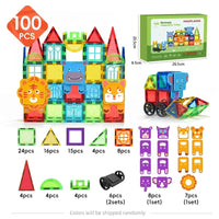 Thumbnail for Animal Magnetic Building Blocks™ - Magnetic Building Magic - Bloques magnéticos de animales
