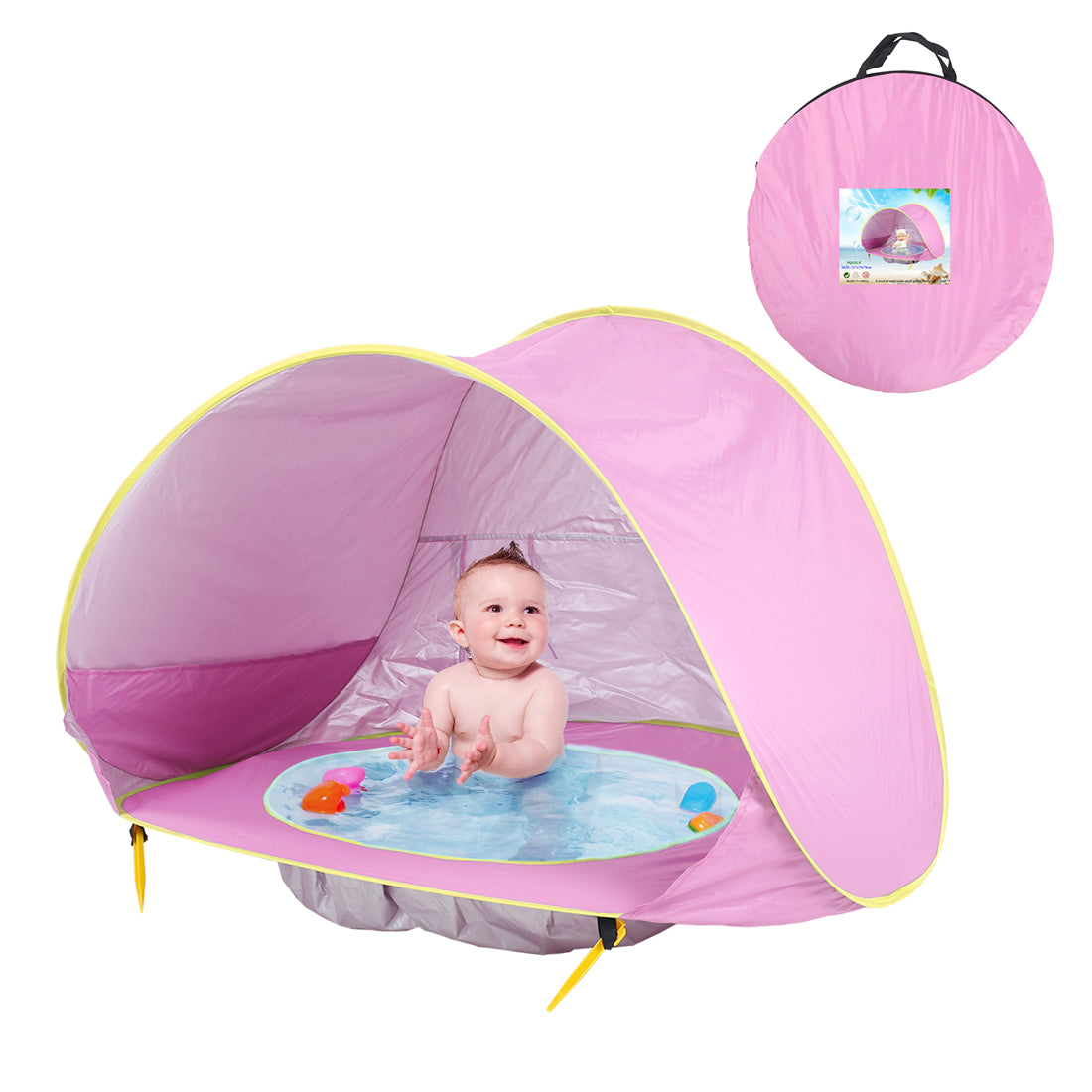 BabyShade™ | Carpa UV para días soleados - Parasol desplegable