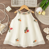 Thumbnail for MiniFlora – Ligero y encantador: vestido bordado para niñas pequeñas