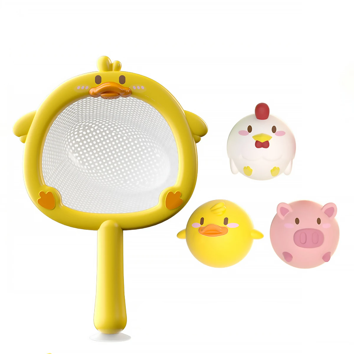 Squeaky Splash™ – Fiesta en la bañera - Red para peces en la bañera