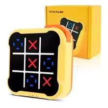 Tic Tac Toe Game™ - Refuerza la memoria y la capacidad para resolver problemas - Boter-Kaas y huevos electrónicos